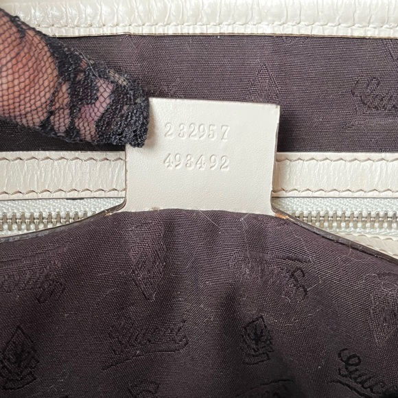 Gucci: Twins GG Monogram Canvas Gold/Silver Tote Bag - Picture 12 of 17